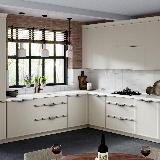 Профиль-ручка 896мм крепление саморезами золото матовое