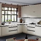 Профиль-ручка врезная для фасада 18мм, черный матовый (анод), L-3000мм