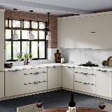 Профиль-ручка 896мм крепление саморезами алюминий матовый