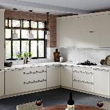 Профиль-ручка крепление саморезами для фасада 16мм, алюминий матовый (анод), L-3000мм