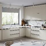 Профиль-ручка 900мм крепление саморезами золото матовое (анод) Профиль-ручка 900мм крепление саморезами золото матовое (анод)