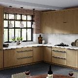 Профиль-ручка L=596мм крепление саморезами графит (краска) Профиль-ручка L=596мм крепление саморезами графит (краска)