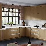 Профиль-ручка врезная для фасада 16/18мм, белый матовый (краска RAL9016), L-3000мм