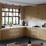 Профиль-ручка крепление саморезами для фасада 16мм, белый матовый (краска RAL9016), L-3000мм