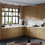 Ручка-раковина 128/160мм золото матовое