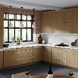 Профиль-ручка врезная для фасада 18мм, алюминий матовый (анод), L-3000мм