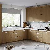 Ручка-раковина 128/160мм никель матовый Ручка-раковина 128/160мм никель матовый