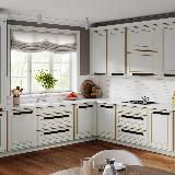 Профиль-ручка крепление саморезами черный матовый (анод), L-3000мм