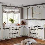 Профиль-ручка крепление саморезами для фасада 16мм, графит (краска), L-3000мм