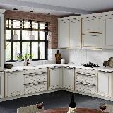 Профиль-ручка 128мм (L=196мм) крепление саморезами белый матовый (краска RAL 9003) Профиль-ручка 128мм (L=196мм) крепление саморезами белый матовый (краска RAL 9003)