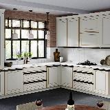 Профиль-ручка крепление саморезами для фасада 18мм, черный матовый (анод), L-3000мм