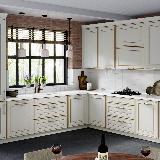 Ручка-скоба 160мм белый матовый