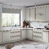 Профиль-ручка L=596мм крепление саморезами алюминий матовый (анод) Профиль-ручка L=596мм крепление саморезами алюминий матовый (анод)