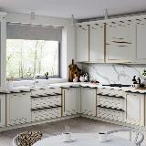 Профиль-ручка крепление саморезами черный матовый (краска RAL9005), L-3000мм Профиль-ручка крепление саморезами черный матовый (краска RAL9005), L-3000мм