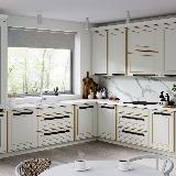 Профиль-ручка крепление саморезами черный матовый (анод), L-3000мм