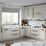 Ручка-рейлинг 352мм (L=1428мм) черный матовый