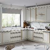 Профиль-ручка 32мм (L=60мм) крепление саморезами алюминий матовый (анод)