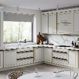 Профиль-ручка крепление саморезами черный матовый (анод), L-3000мм