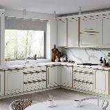 Профиль-ручка крепление саморезами графит (краска), L-3000мм