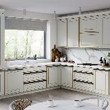 Профиль-ручка крепление саморезами для фасада 18мм, графит (краска), L-3000мм