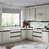 Профиль-ручка крепление саморезами для фасада 18мм, черный матовый (анод), L-3000мм