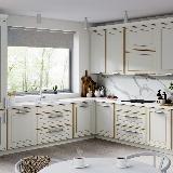 Ручка-рейлинг 640мм хром матовый