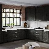 Ручка-раковина 128мм хром матовый Ручка-раковина 128мм хром матовый