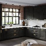 Профиль-ручка L=180мм золото матовое Профиль-ручка L=180мм золото матовое