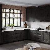 Ручка-скоба 320мм черный матовый Ручка-скоба 320мм черный матовый