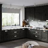 Ручка-раковина 128/160мм никель матовый Ручка-раковина 128/160мм никель матовый