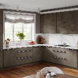 Профиль-ручка 200мм крепление саморезами алюминий полированный (анод)