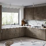 Ручка-рейлинг 320мм хром матовый Ручка-рейлинг 320мм хром матовый