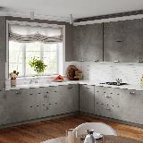 Ручка-скоба 192мм никель матовый