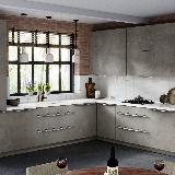 Профиль-ручка L=896мм крепление саморезами алюминий матовый (краска)