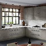 Профиль-ручка L=896мм крепление саморезами белый матовый (краска RAL 9003) Профиль-ручка L=896мм крепление саморезами белый матовый (краска RAL 9003)