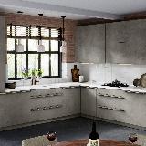 Профиль-ручка L=896мм крепление саморезами золото матовое (краска) Профиль-ручка L=896мм крепление саморезами золото матовое (краска)