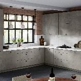 Ручка-капля серебро состаренное