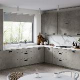 Ручка-раковина 128мм крепление саморезами черный матовый Ручка-раковина 128мм крепление саморезами черный матовый