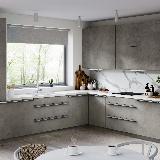 Профиль-ручка крепление саморезами алюминий матовый (анод), L-3000мм Профиль-ручка крепление саморезами алюминий матовый (анод), L-3000мм