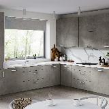 Ручка-скоба 224мм белый матовый