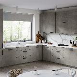 Ручка-скоба 160мм черный матовый