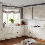 Ручка-раковина D50мм золото матовое