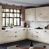 Профиль-ручка крепление саморезами черный матовый (краска RAL 9005), L-3000мм