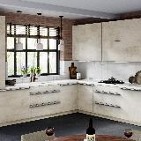 Профиль-ручка 32мм (L=60мм) крепление саморезами алюминий матовый (анод)