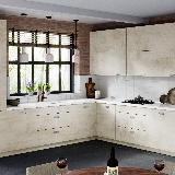 Ручка-раковина 96мм хром матовый Ручка-раковина 96мм хром матовый