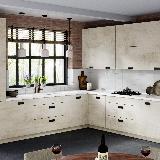 Ручка-раковина 128мм черный матовый