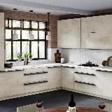 Профиль-ручка крепление саморезами черный матовый (анод), L-3000мм