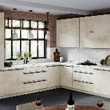 Профиль-ручка крепление саморезами графит (краска), L-3000мм