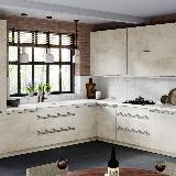 Профиль-ручка крепление саморезами для фасада 16мм, алюминий матовый (анод), L-3000мм