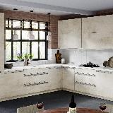 Профиль-ручка крепление саморезами для фасада 18мм, алюминий матовый (анод), L-3000мм